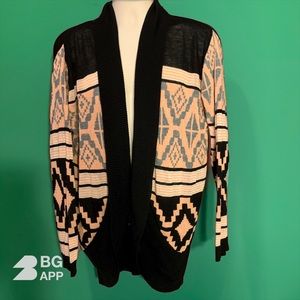 No Boundary Geometry Cardigan XXL (19)